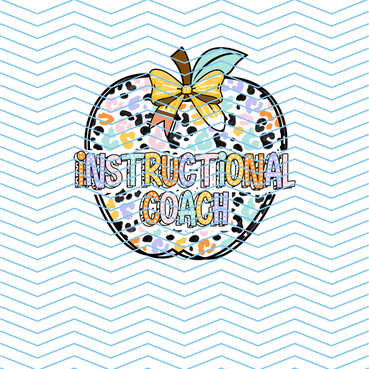 Instructional Coach DTF Print