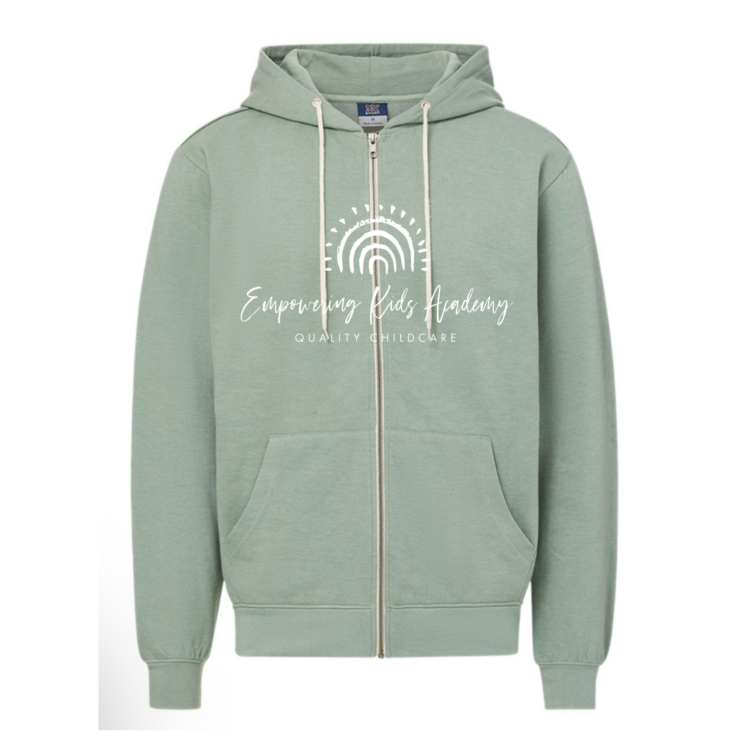 EKA logo Sage Zip Jacket