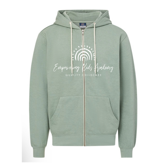EKA logo Sage Zip Jacket