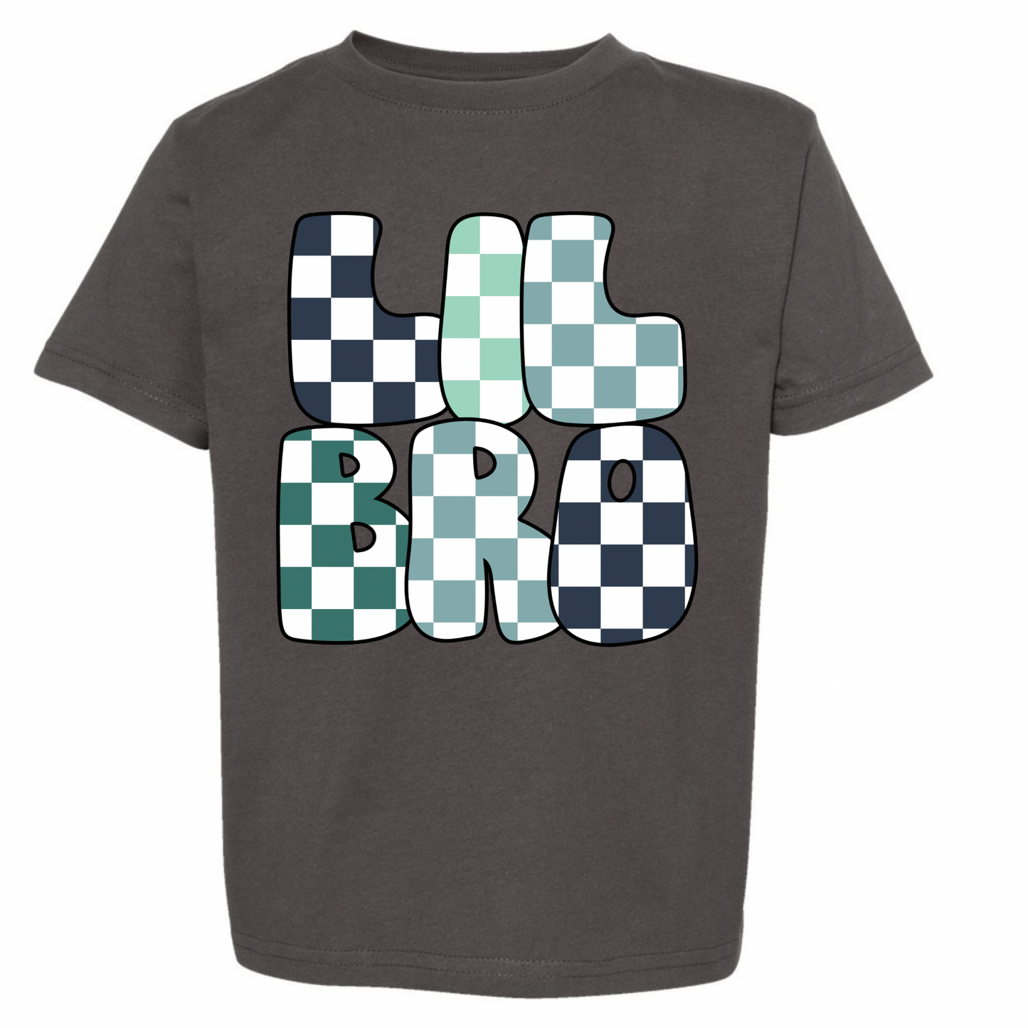 Lil Bro Checkered Tee