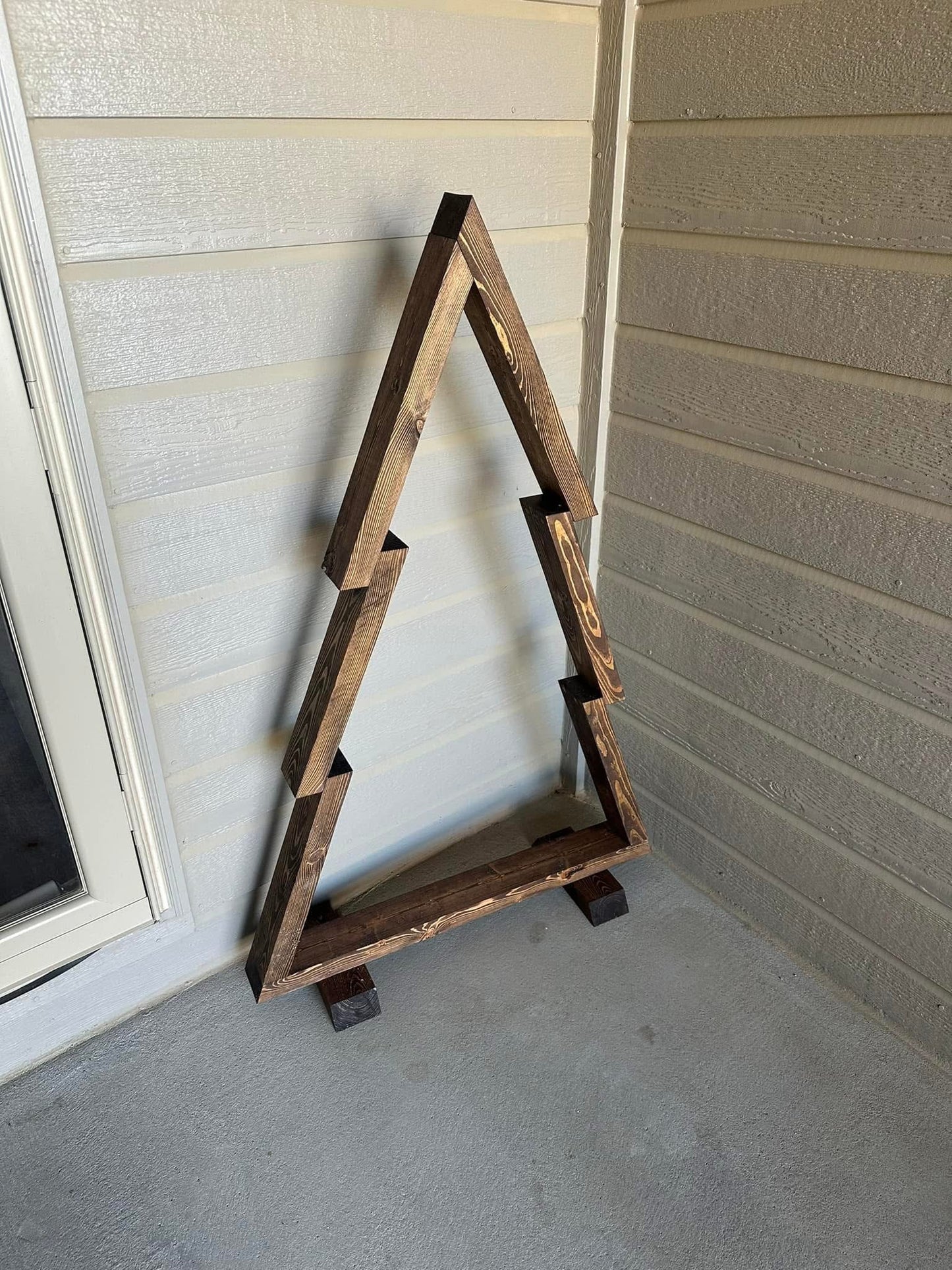 Christmas Tree Wooden Decor