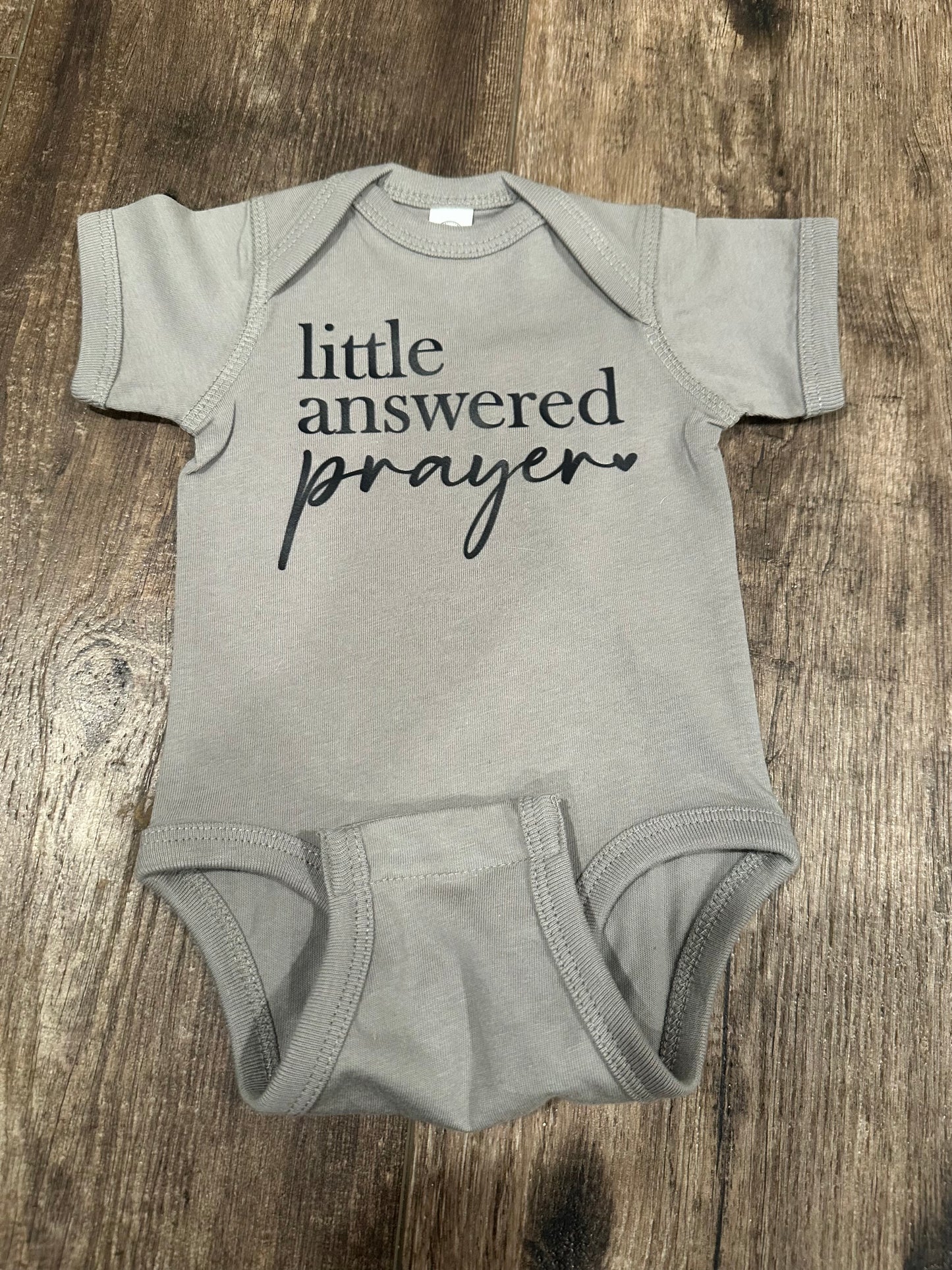 Little Answered Prayer Onesie