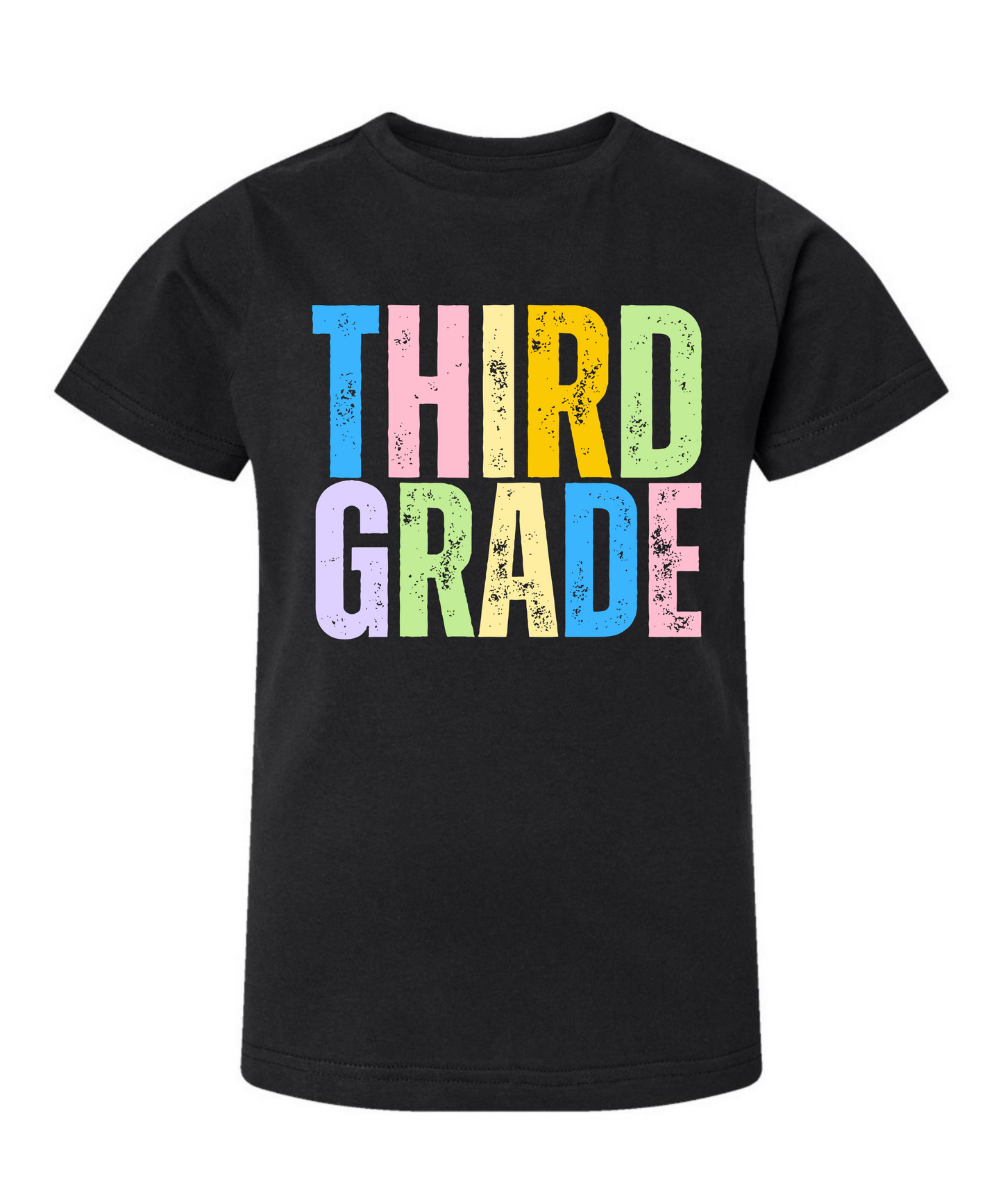 Prek-4th Grade Neon letters Tee