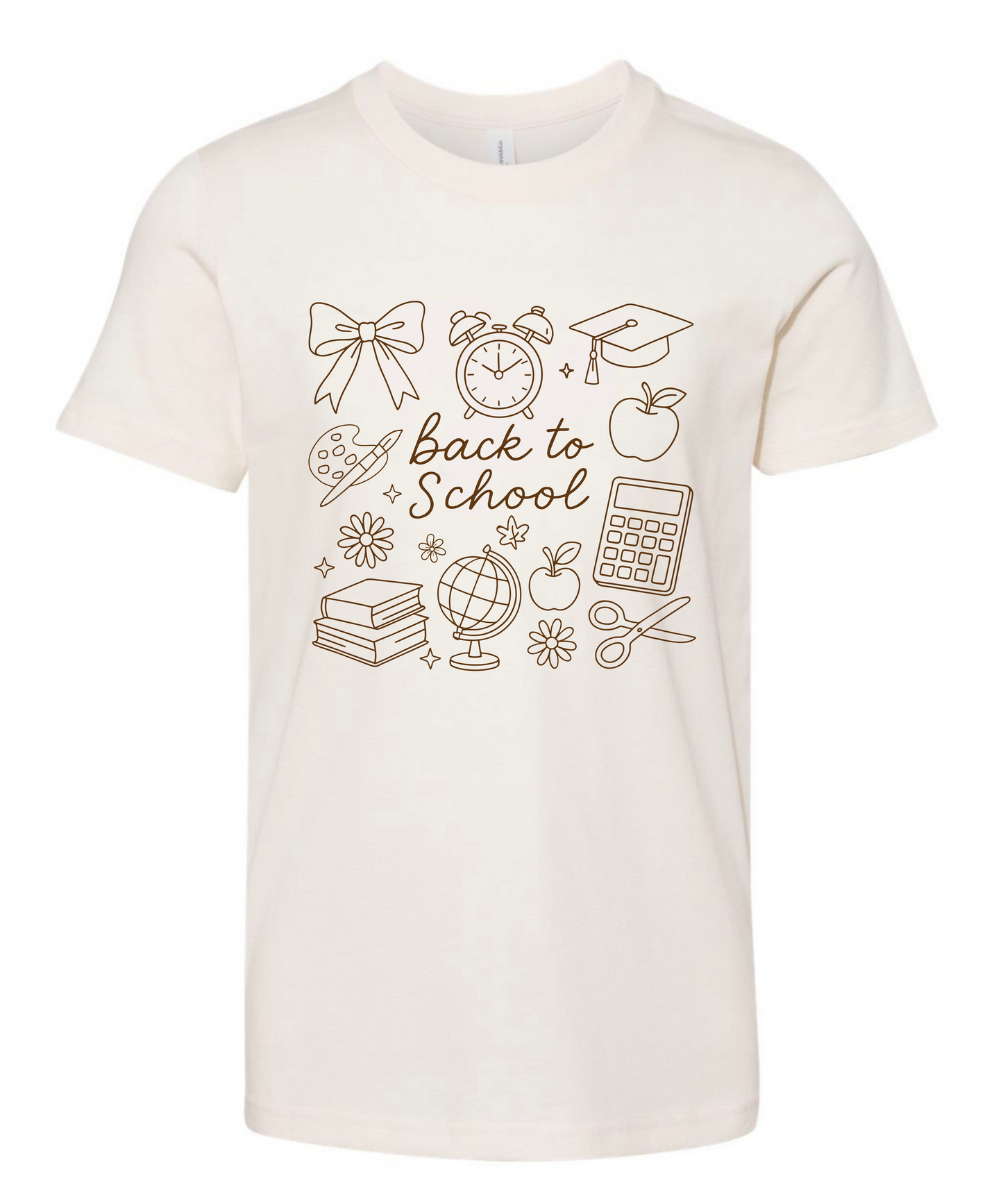 Back to school Natural Tee