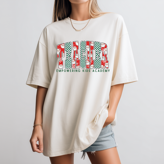 Christmas Teacher Tee