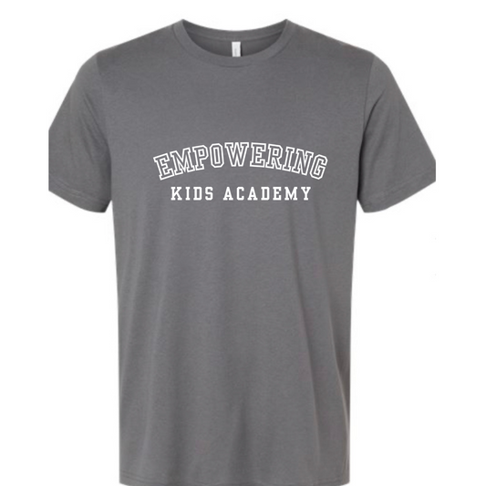 Arched Empowering Bella Canvas Grey Tee