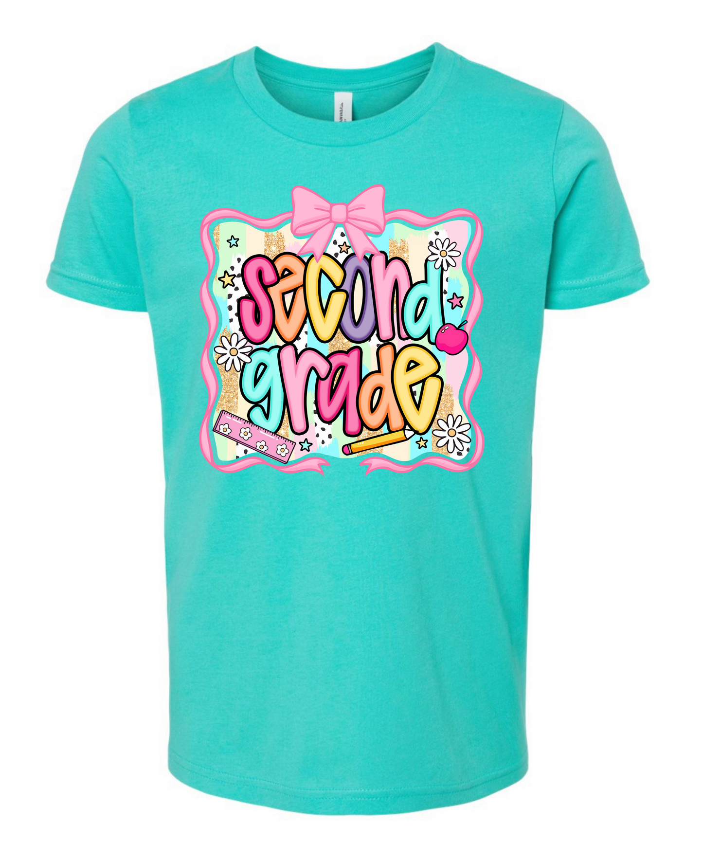 KG- 6th grade Pink Girly Tee