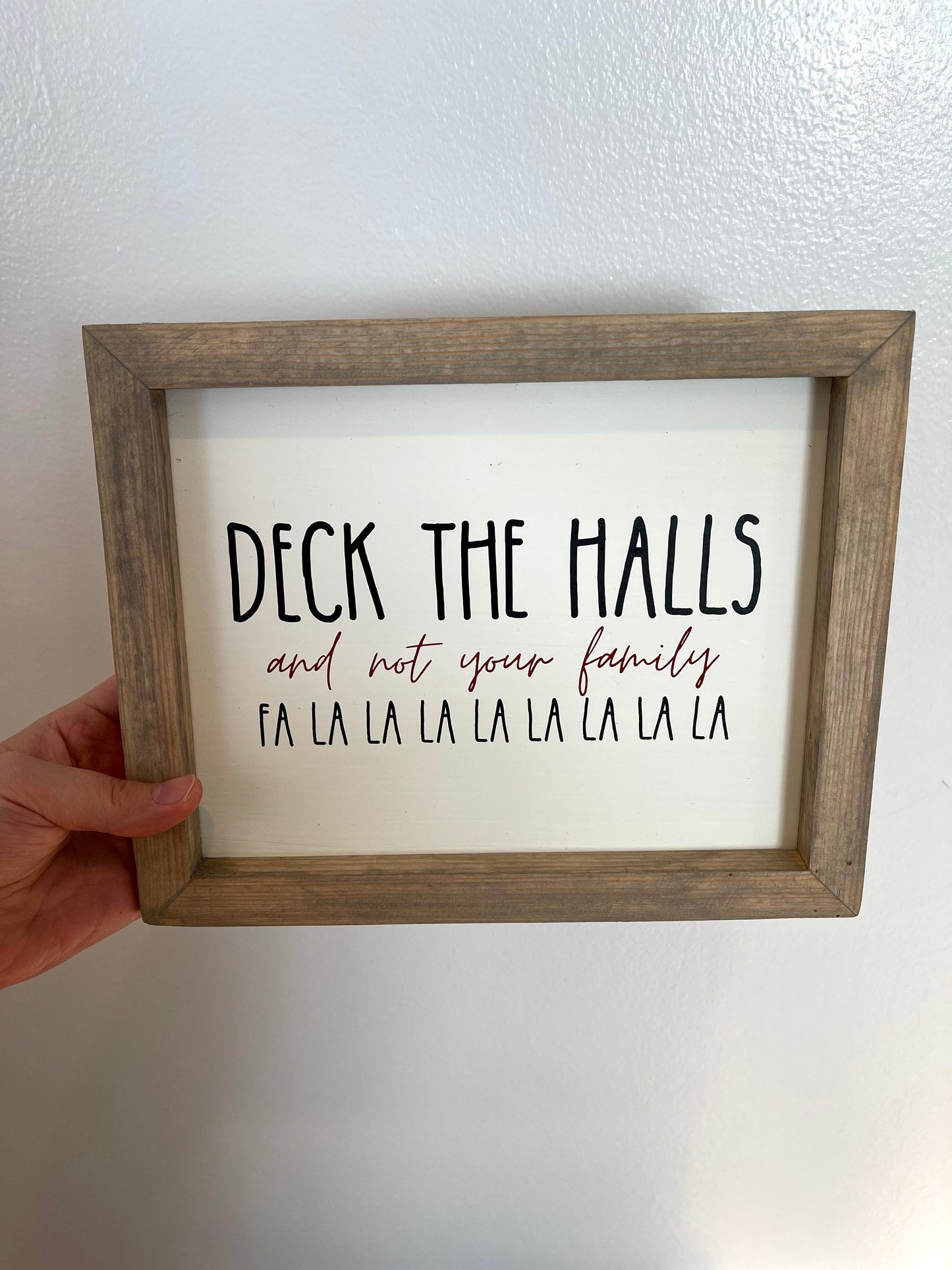 Deck the halls Sign