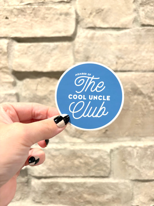 Cool Uncle Club Sticker