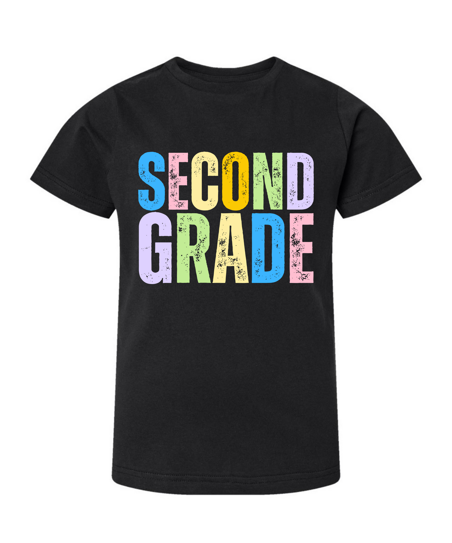 Prek-4th Grade Neon letters Tee