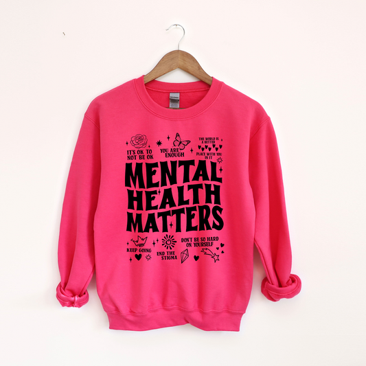 Mental Health Matters Crewneck