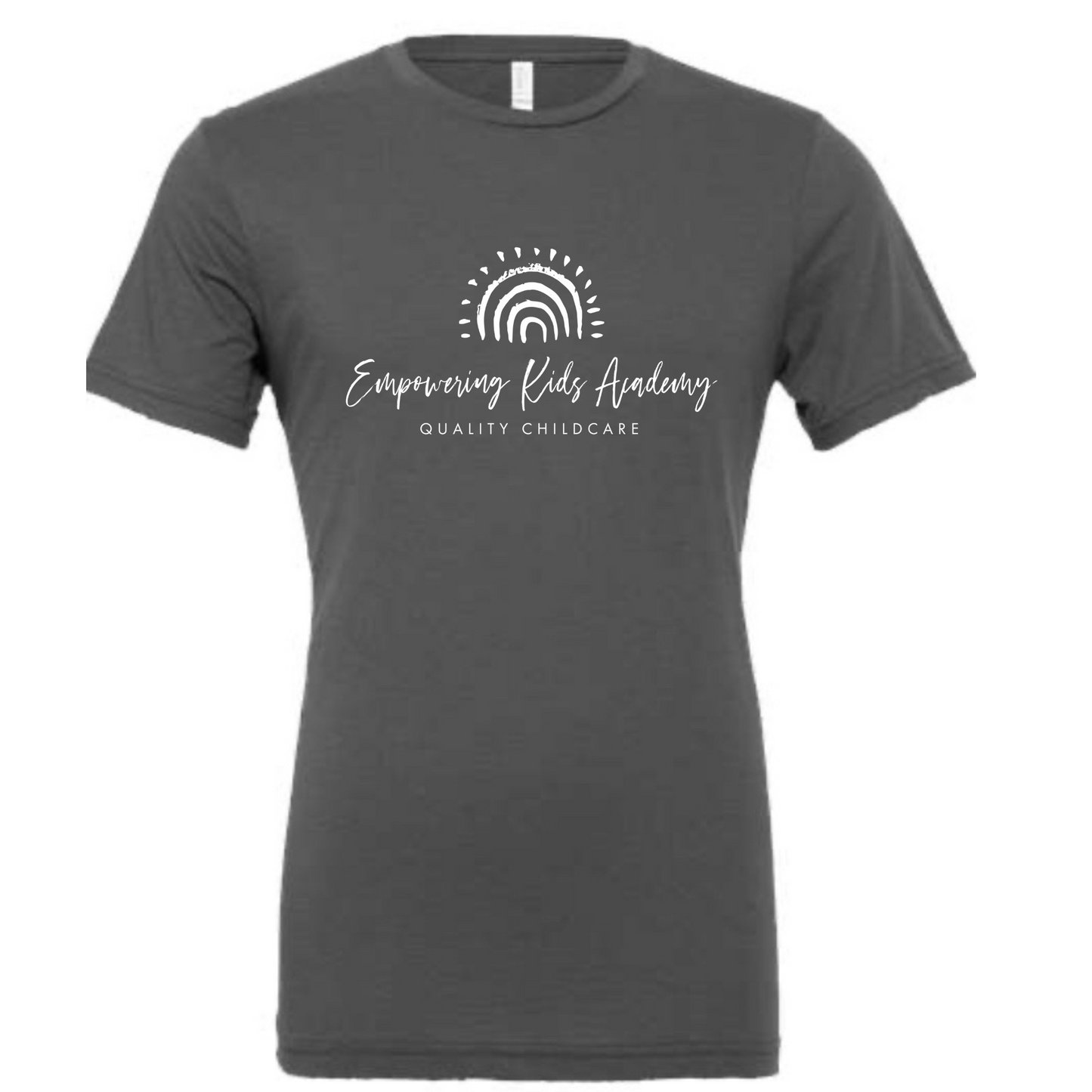 EKA logo Bella + Canvas Asphalt Tee