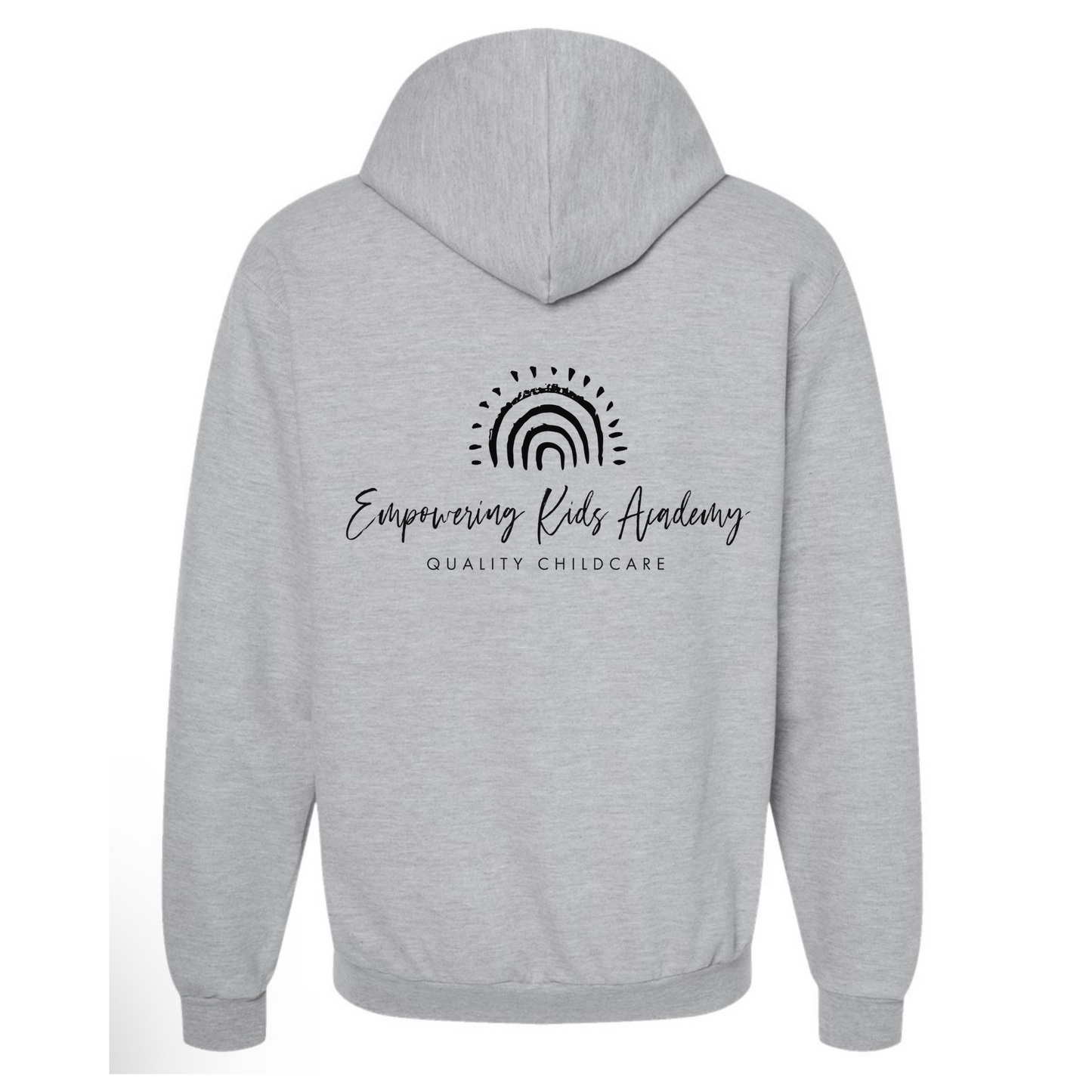 EKA logo Grey Zip Jacket