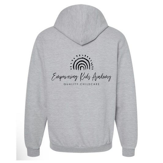 EKA logo Grey Zip Jacket