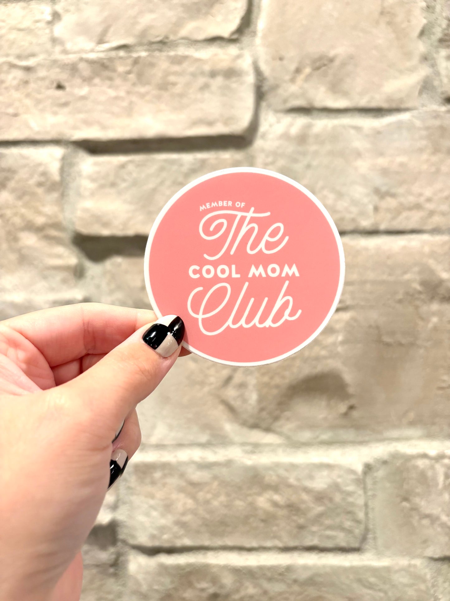 Cool Mom Club Sticker