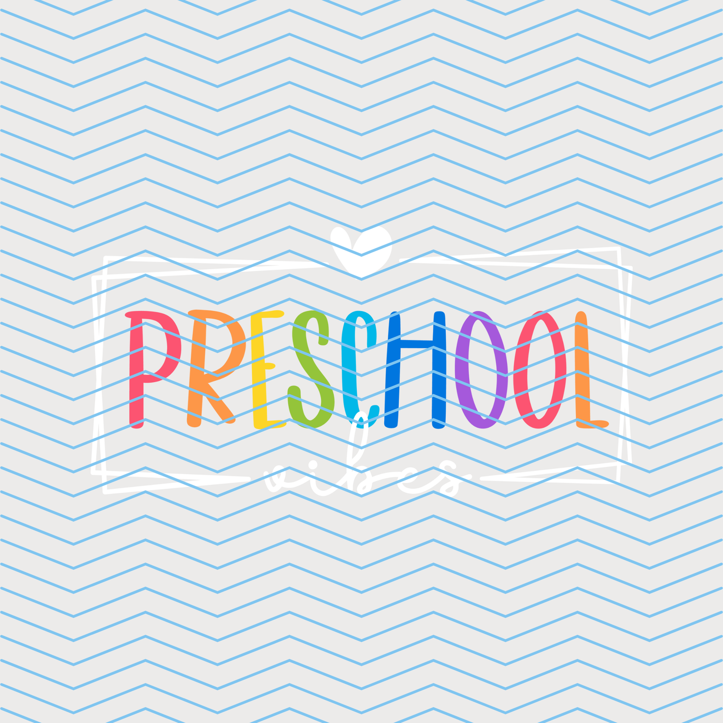 Preschool Vibes DTF Print