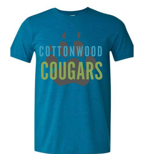 Pawprint Sapphire ADULT Tee