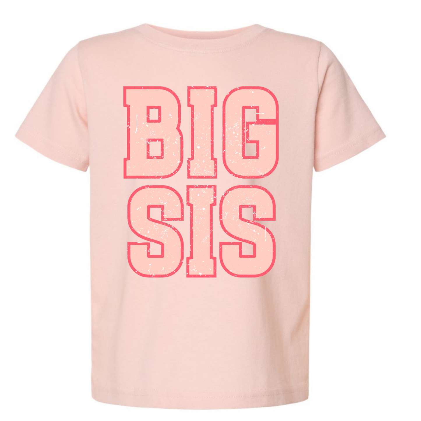 Big Sis Block Letters Graphic Tee