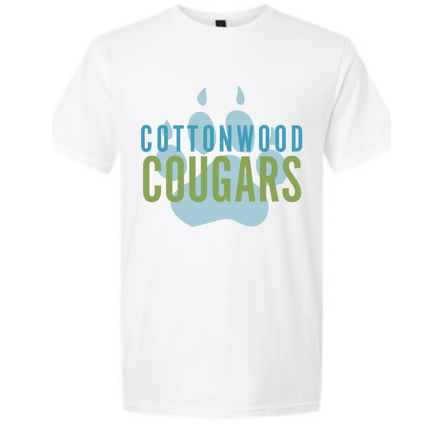 Pawprint White ADULT Tee