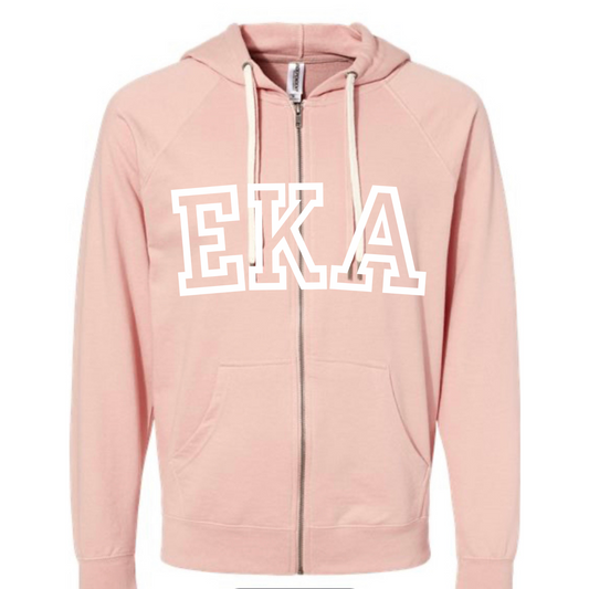 INDEPENDENT TRADING ROSE FULL ZIP HOODIE