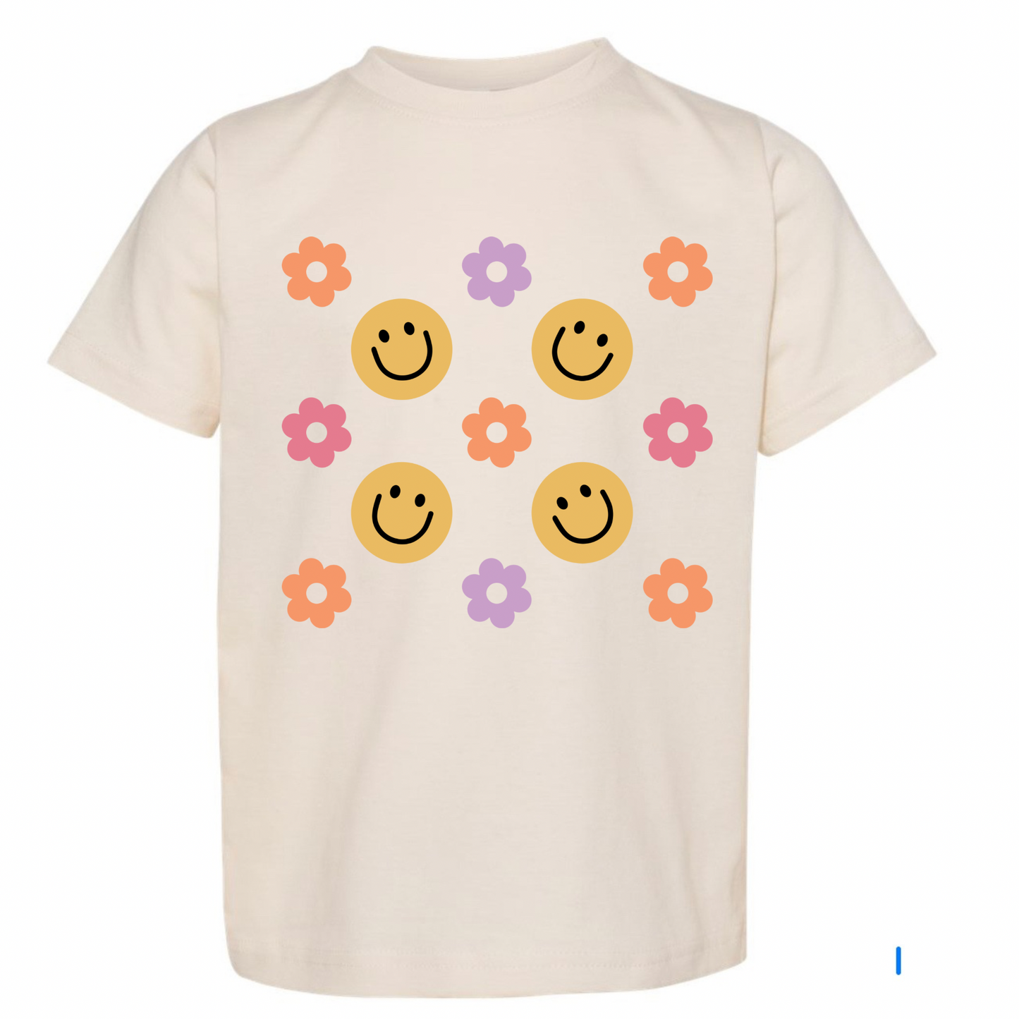 Flowers & Smileys Tee