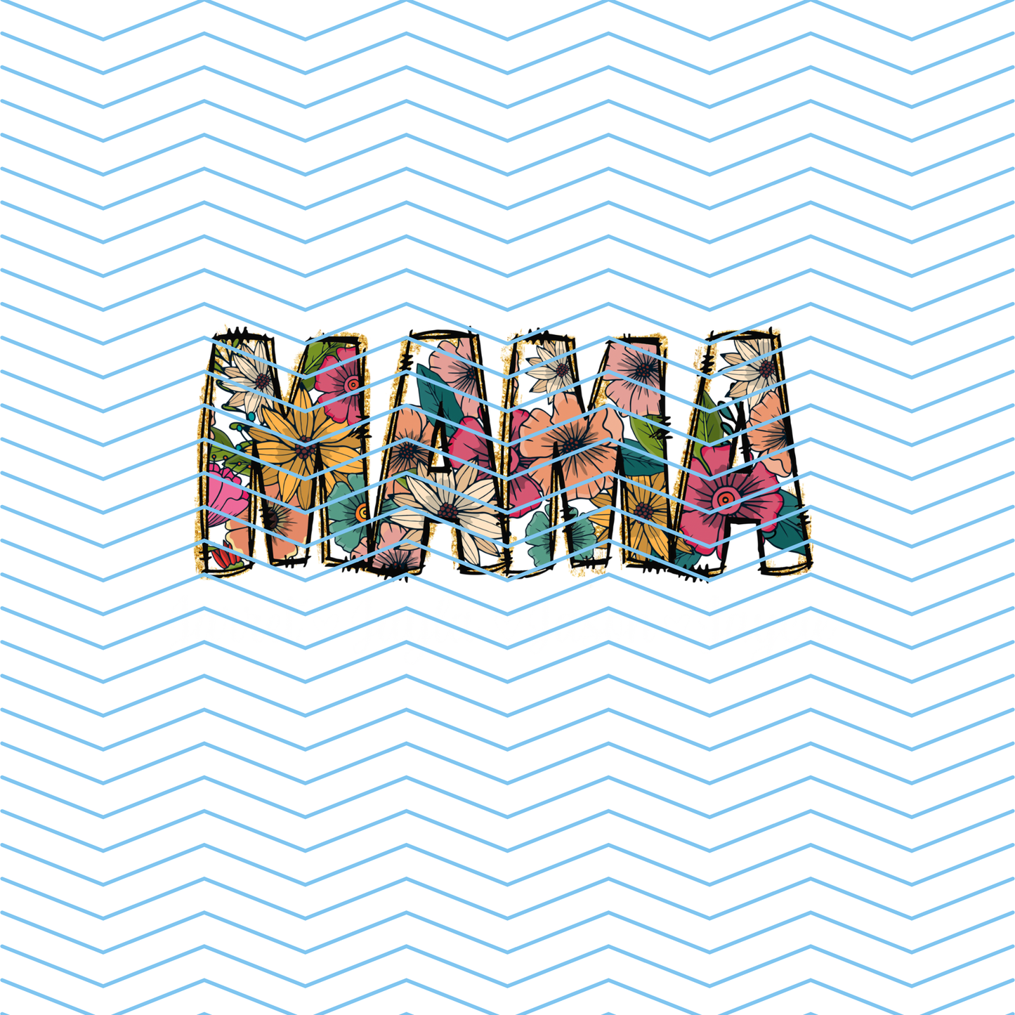 Floral Mama DTF Print
