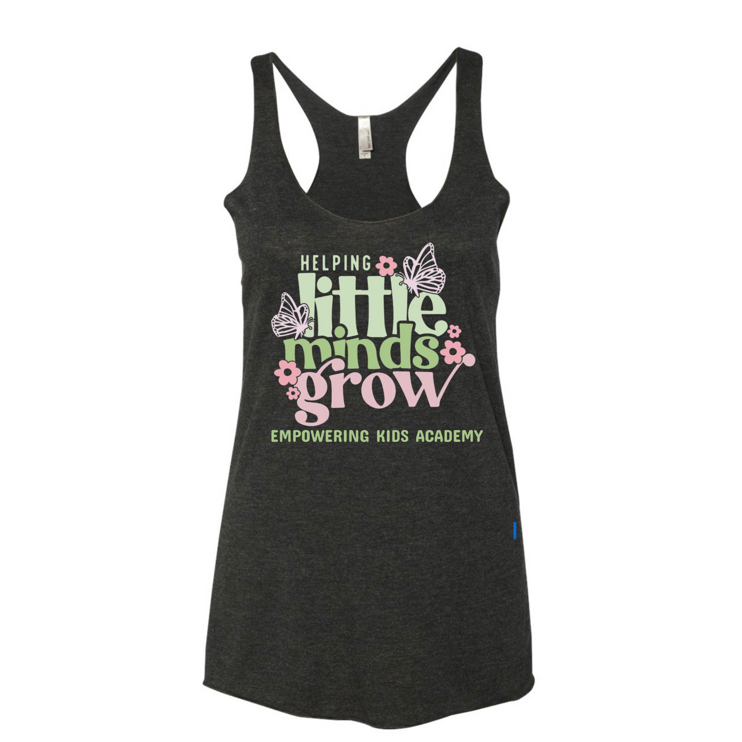 Helping Little Minds Grow Flowy Bella + Canvas Tank