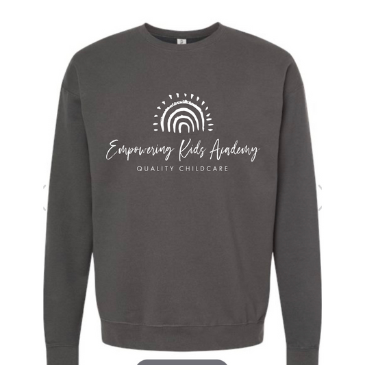 EKA logo Graphite Crewneck Sweatshirt