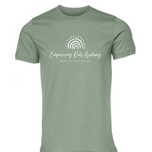 EKA logo Bella + Canvas Sage Tee