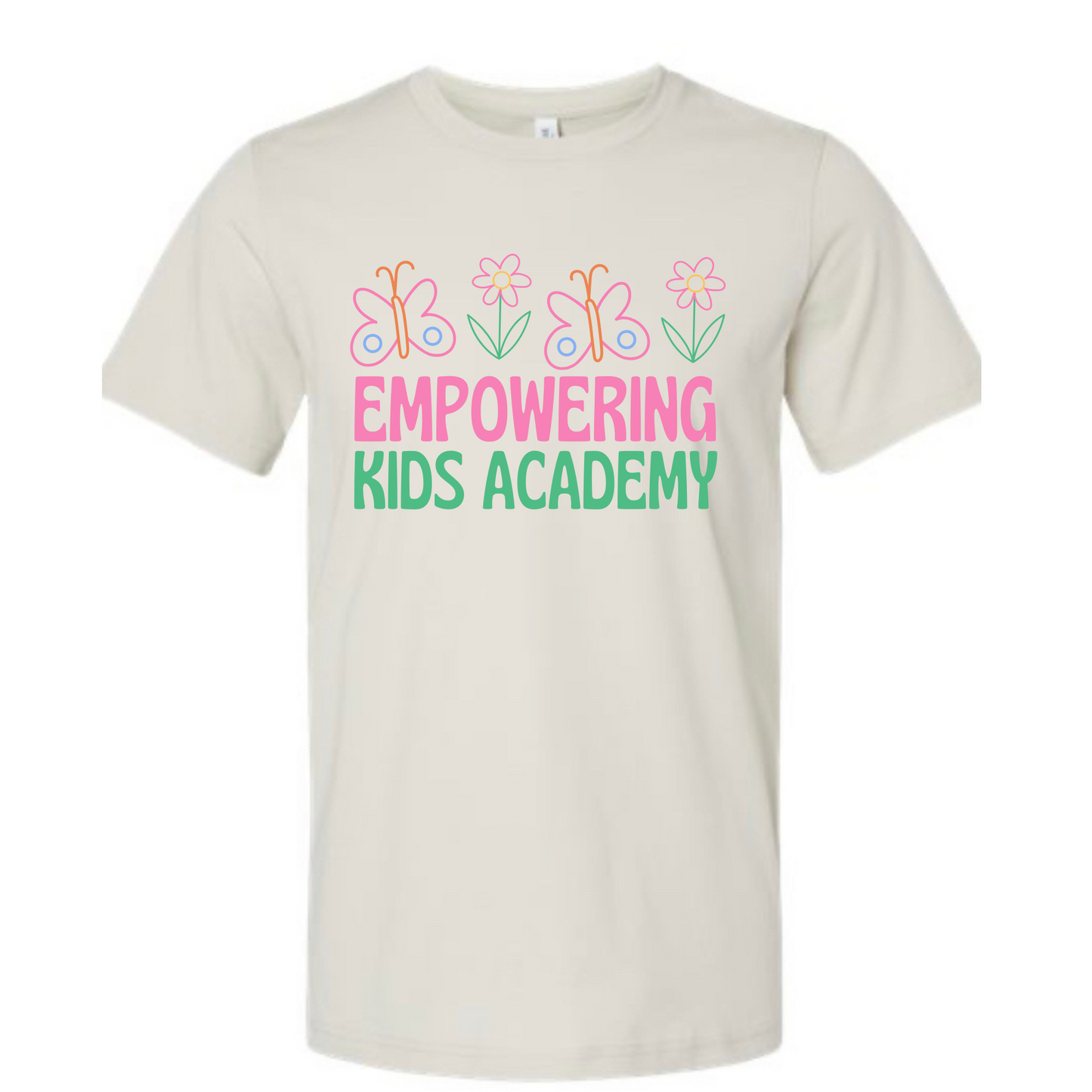 Spring Flowers Bella + Canvas Citron Tee