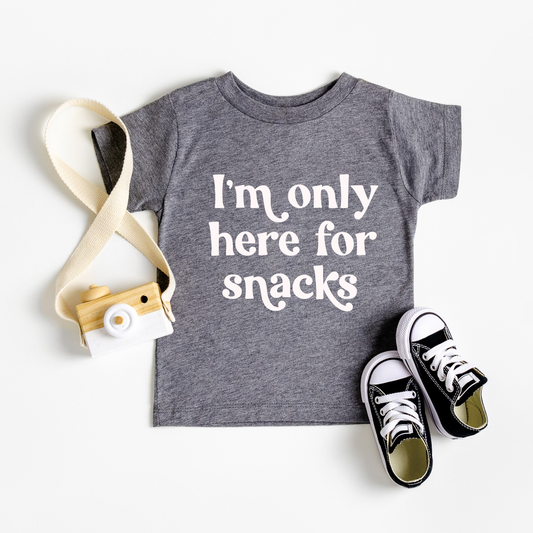 I’m Only Here for the Snacks Tee