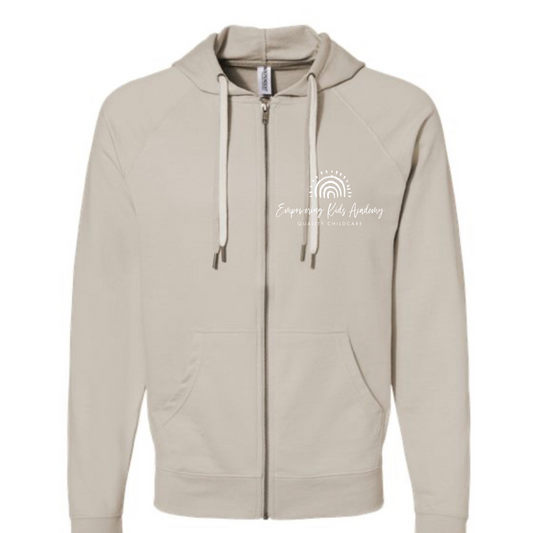 INDEPENDENT TRADING KHAKI FULL ZIP HOODIE