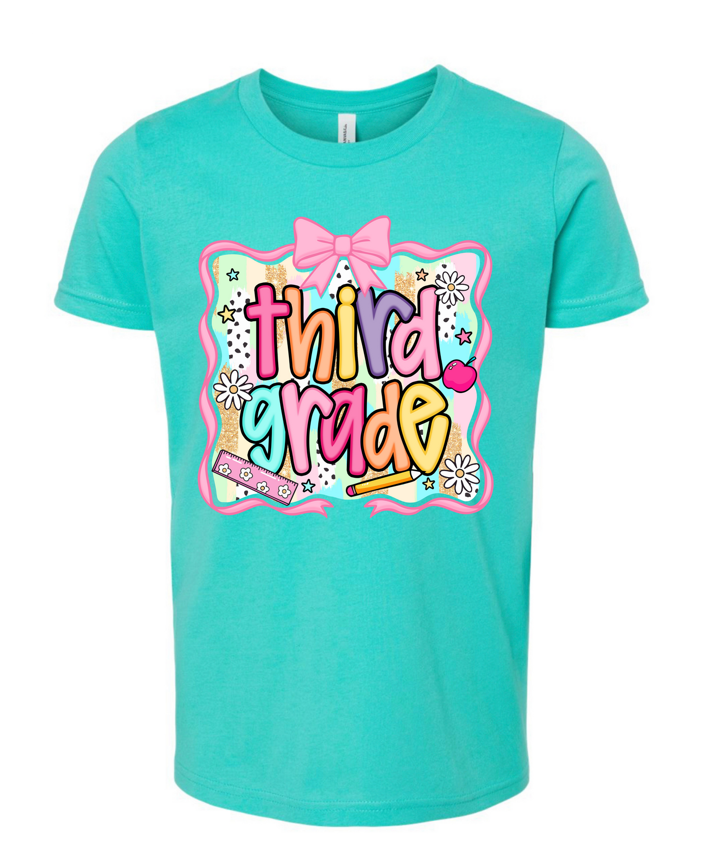 KG- 6th grade Pink Girly Tee