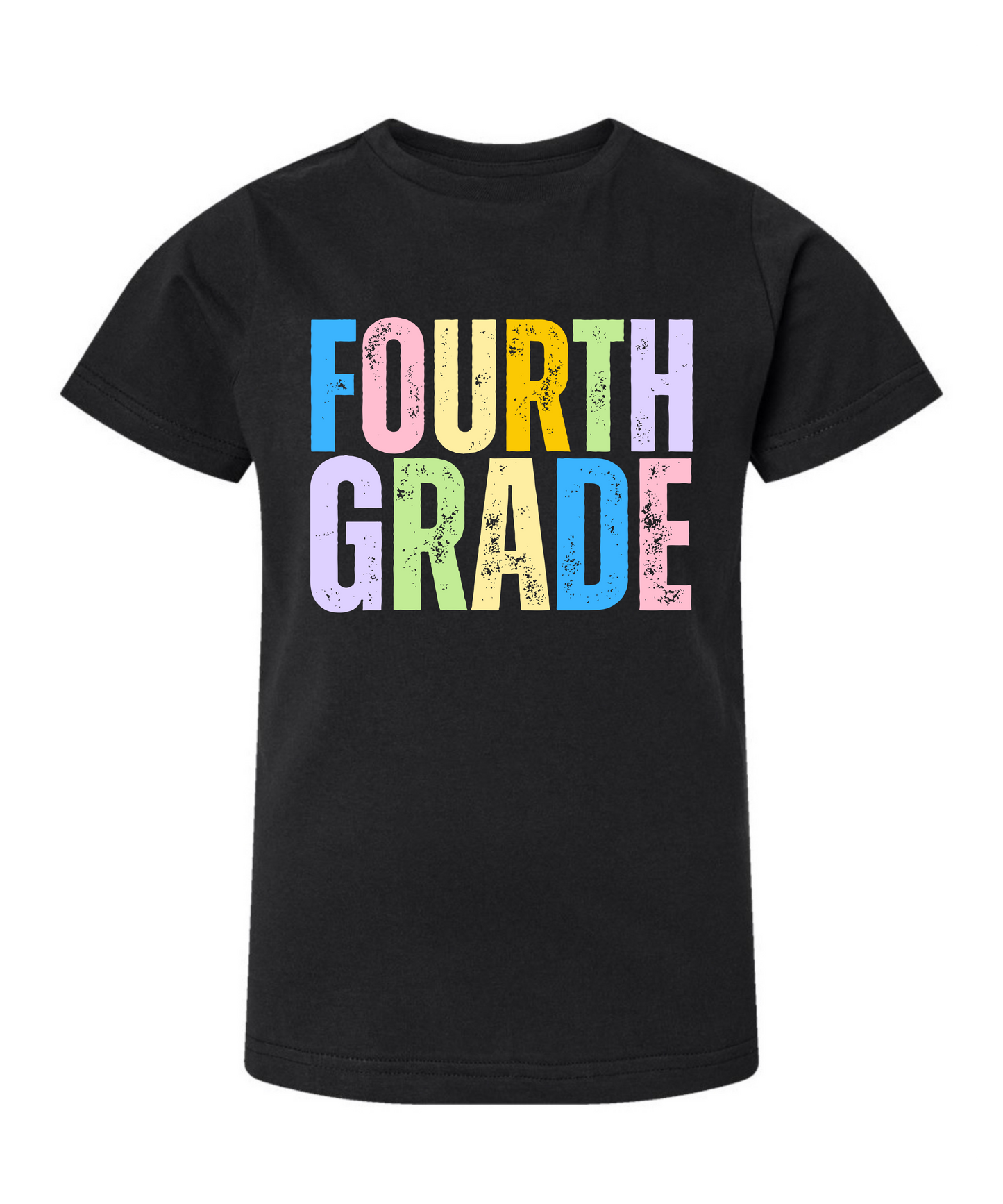 Prek-4th Grade Neon letters Tee