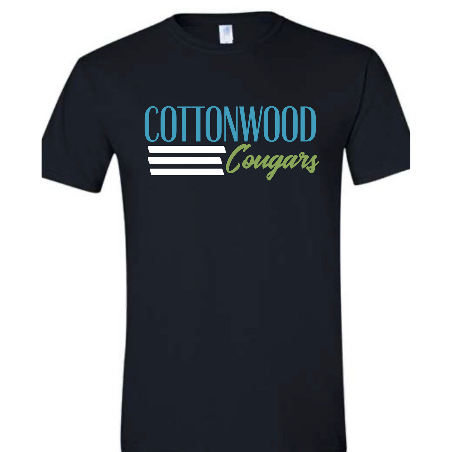 Cougars Black ADULT Tee