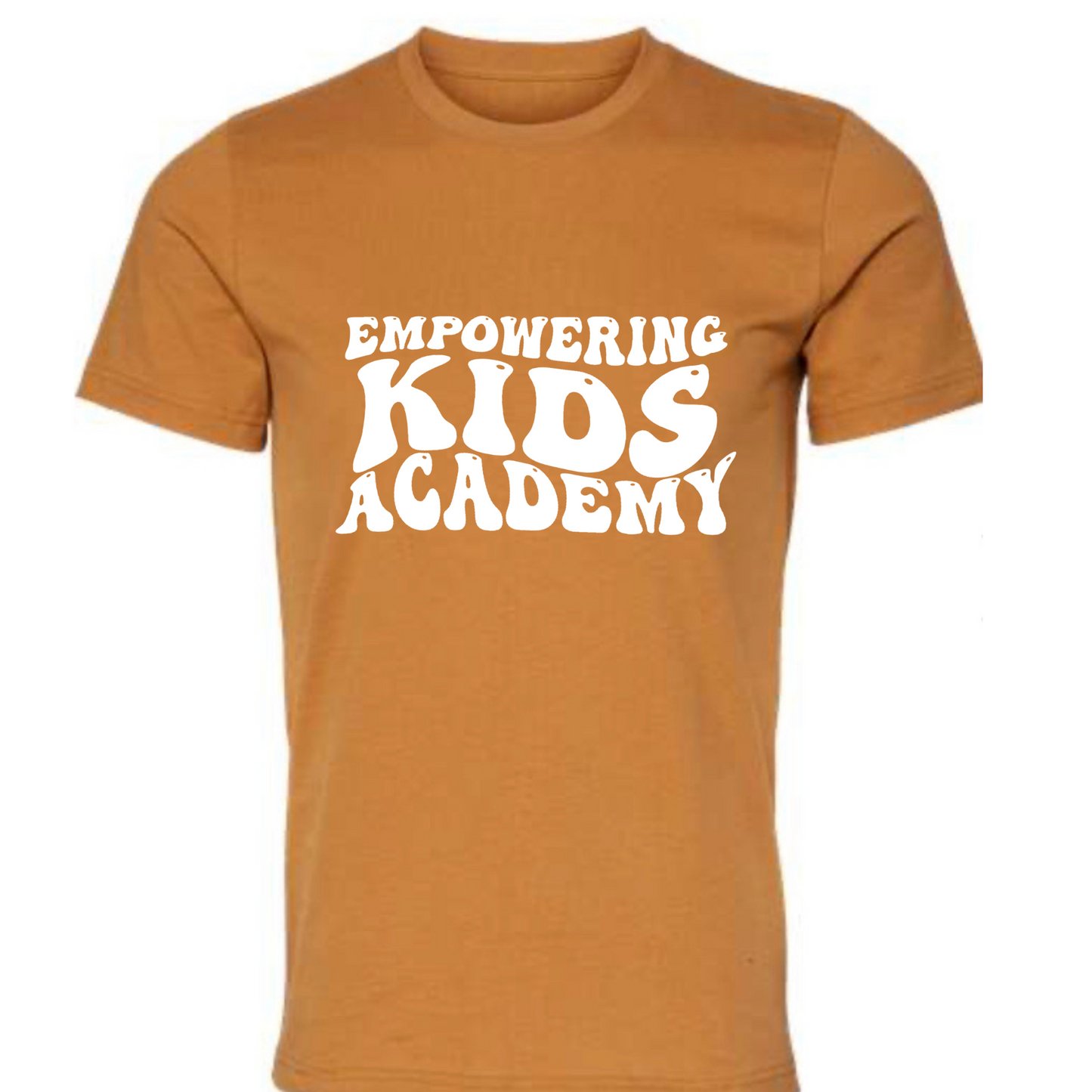 Bubble letters Bella Canvas Autumn Tee