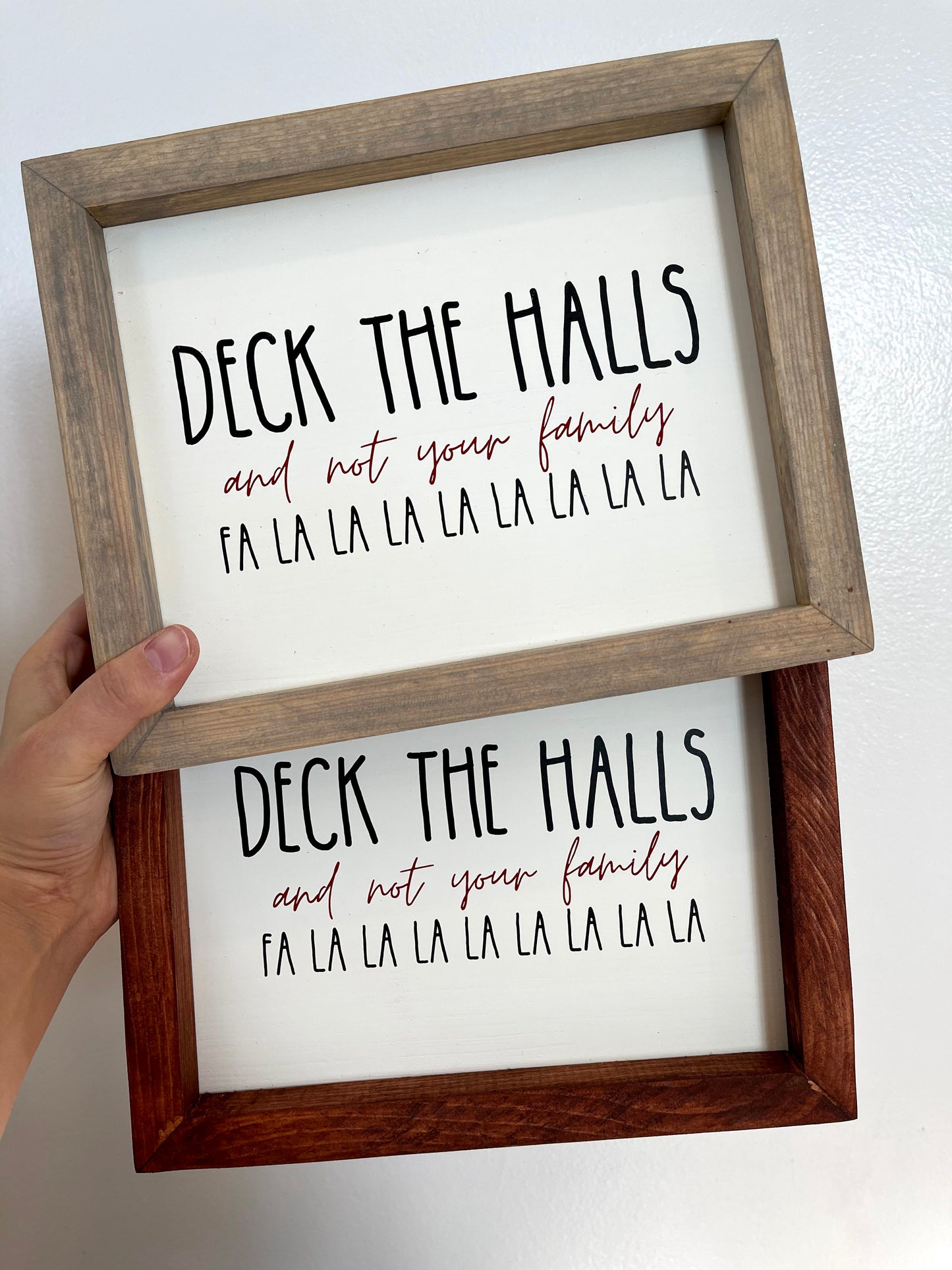 Deck the halls Sign