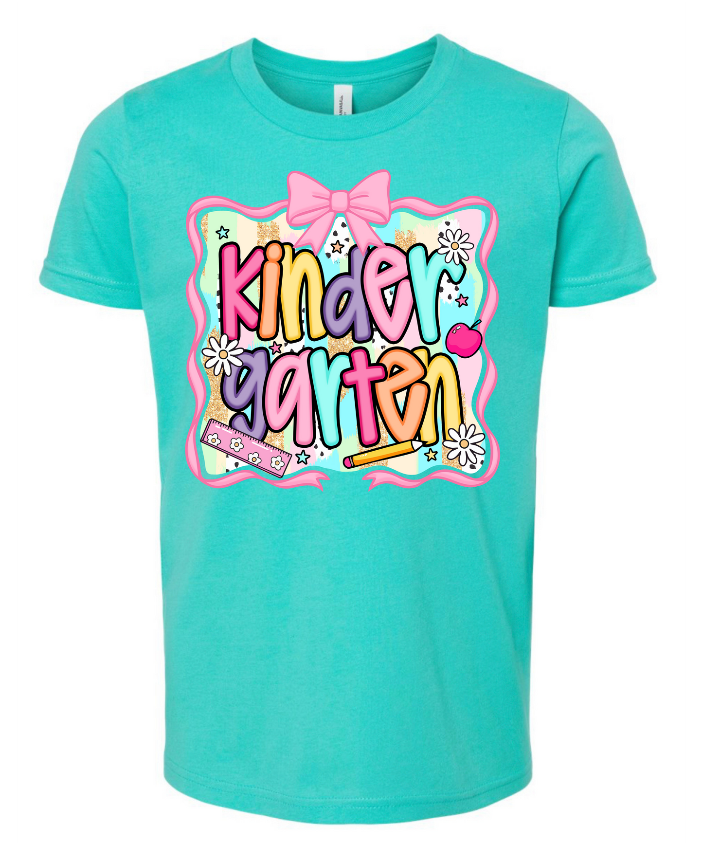 KG- 6th grade Pink Girly Tee