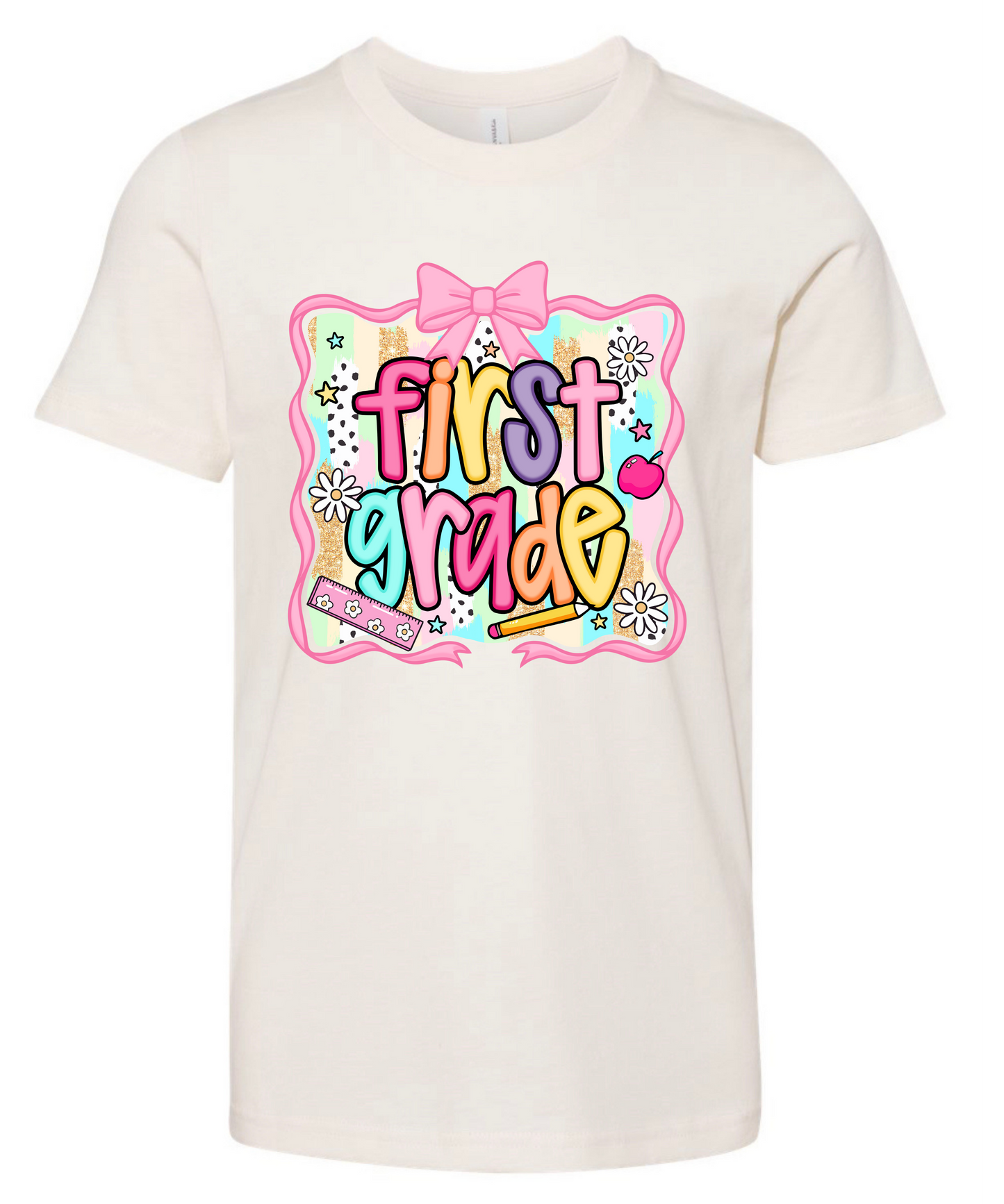 KG- 6th grade Natural Girly Tee