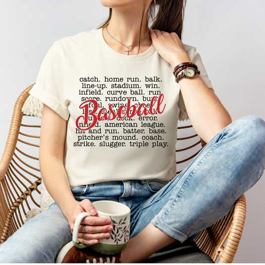 Baseball Collage Tee